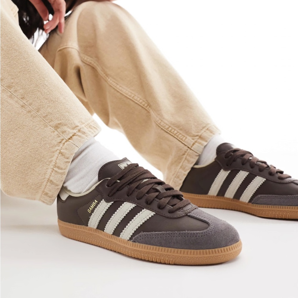 Adidas Originals Samba OG Sneakers in Brown